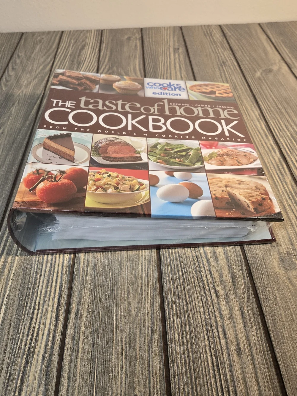 Taste of Home Cookbook - Cooks Who Care Edition Factory sealed